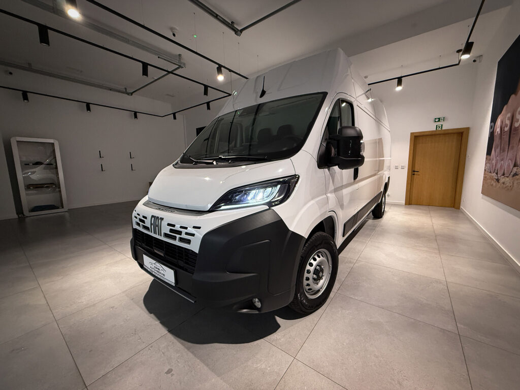 Fiat Ducato L4H3 Furgon DMC 3.5t, silnik diesla o pojemności 2184 cm3 i mocą 140 KM