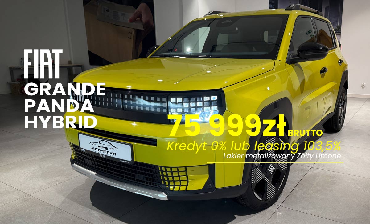 Wyprzedaż rocznika w Salonie Fiata Nowy Targ