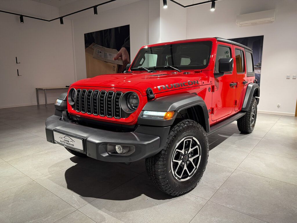 Jeep Wrangler Unlimited GME 2.0 Turbo Rubicon czerwony