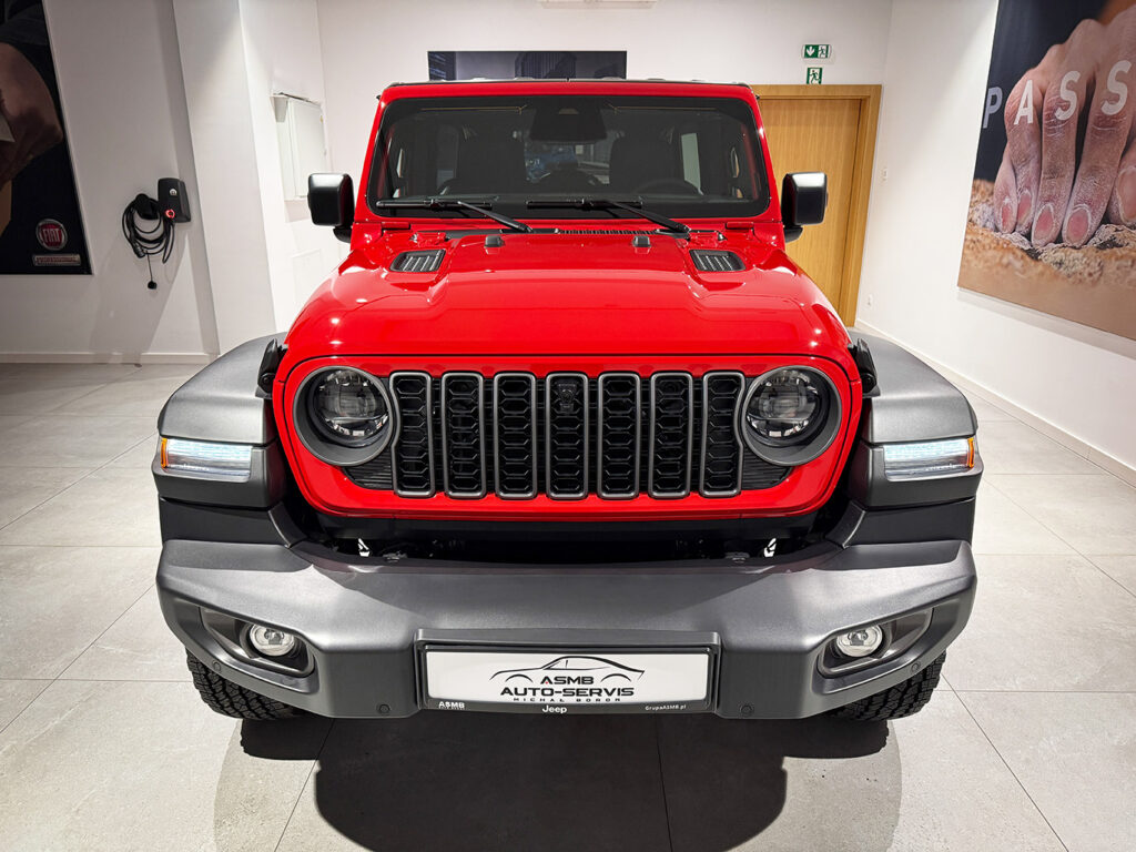 Jeep Wrangler Unlimited GME 2.0 Turbo Rubicon czerwony