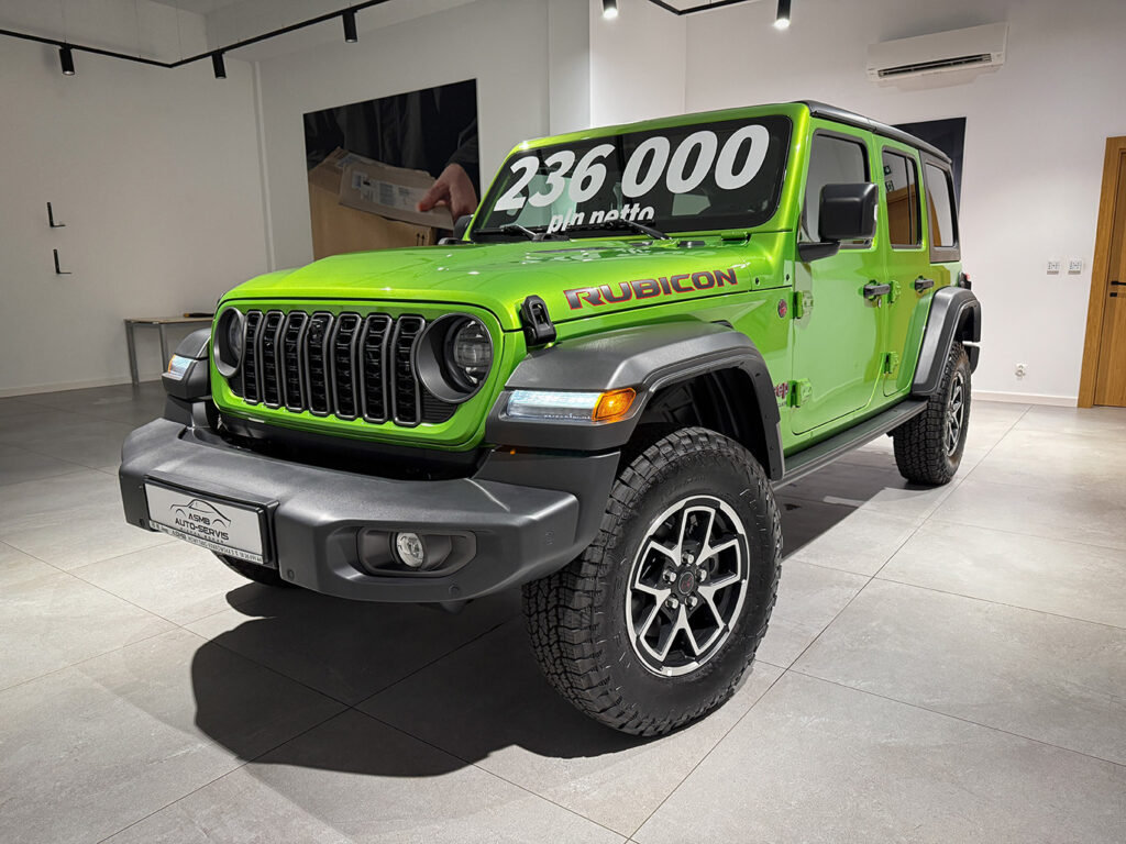 Jeep Wrangler Rubicon ICE MY25 GME 2.0 Turbo 272 KM ATX 4WD Limonka