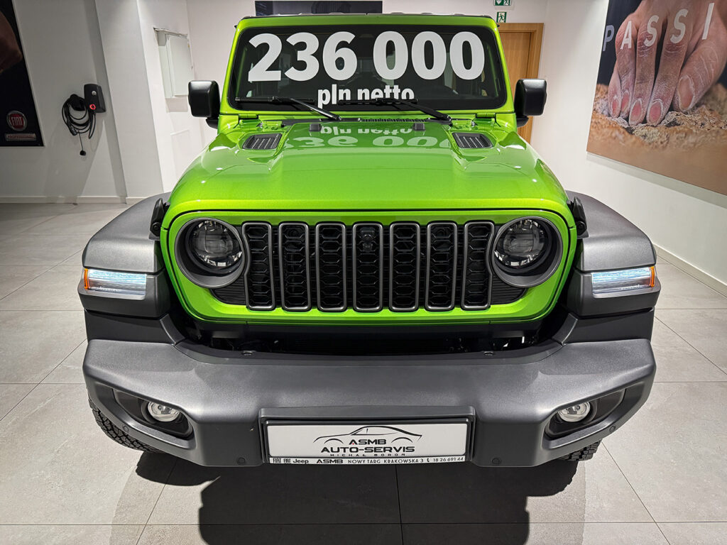 Jeep Wrangler Rubicon ICE MY25 GME 2.0 Turbo 272 KM ATX 4WD Limonka