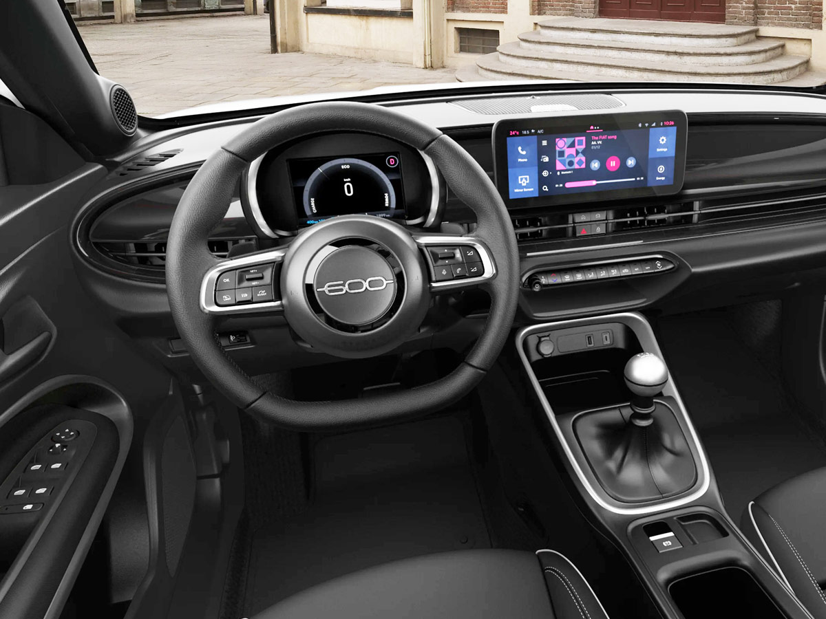 Nowy model Fiat 600 Petrol z manualną skrzynią biegów