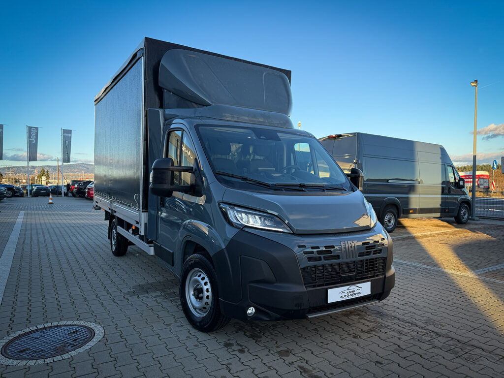 Fiat Ducato plandeka z mocą 180KM