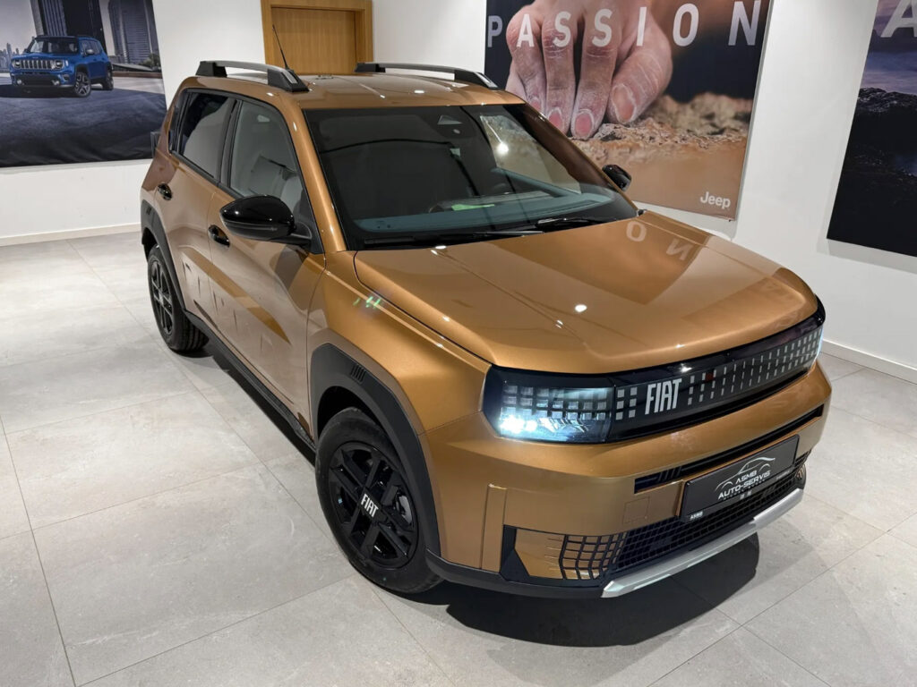 Fiat Grande Panda 1.2 mHEV Icon eDCT brązowa