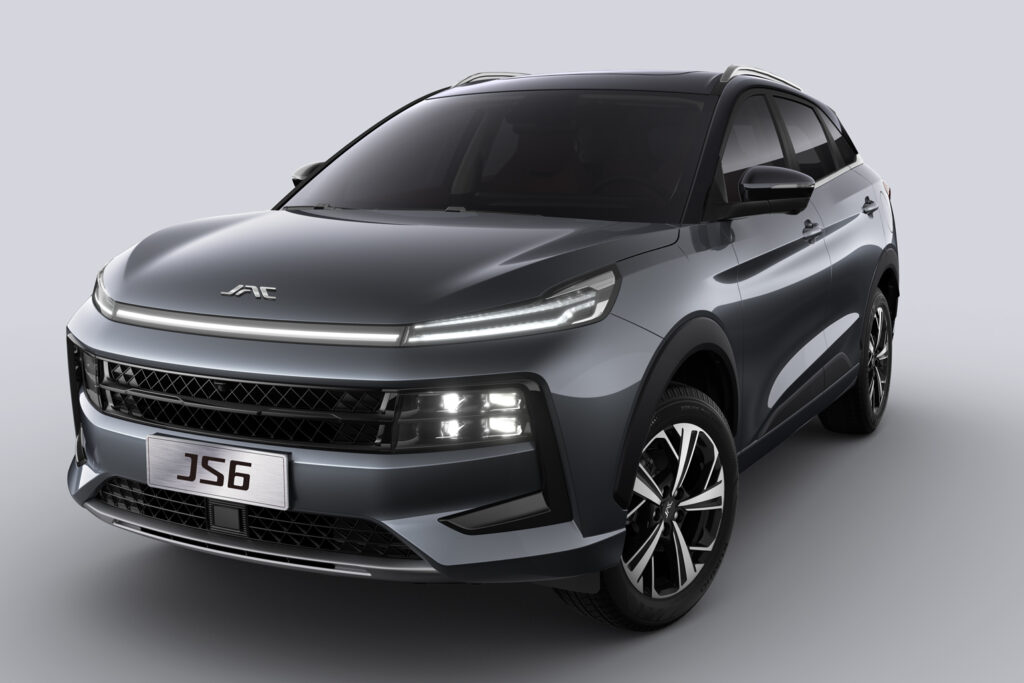 JAC JS6 SUV miejski, grafit