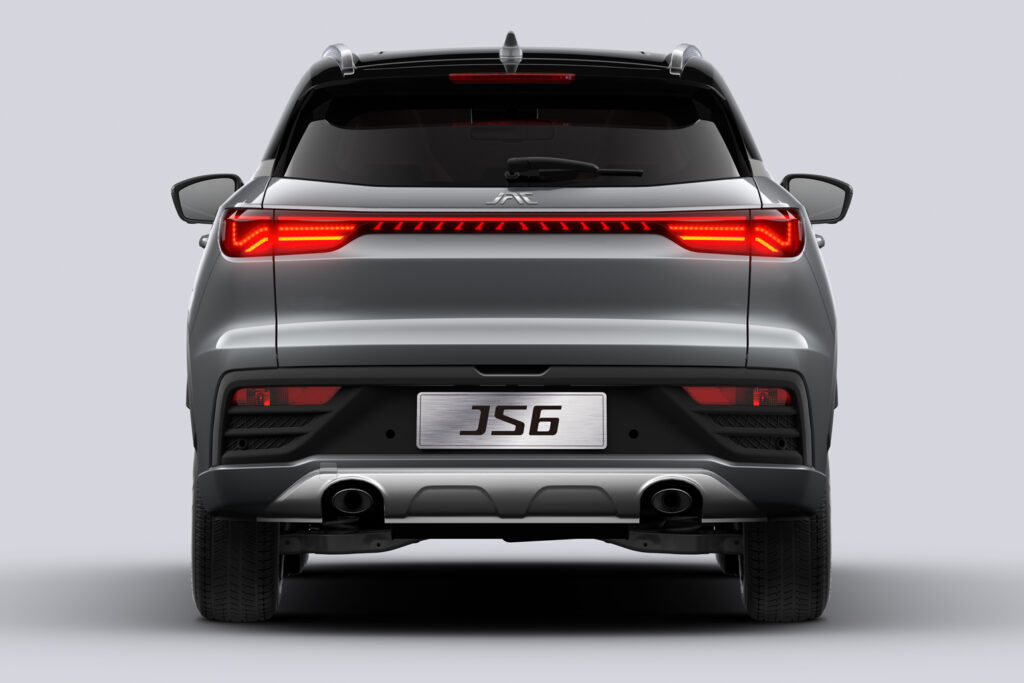 JAC JS6 SUV miejski, grafit
