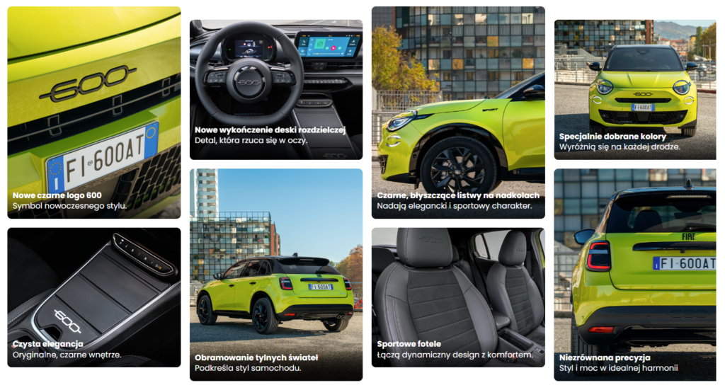 Fiat 600 Hybrid Sport 145 KM