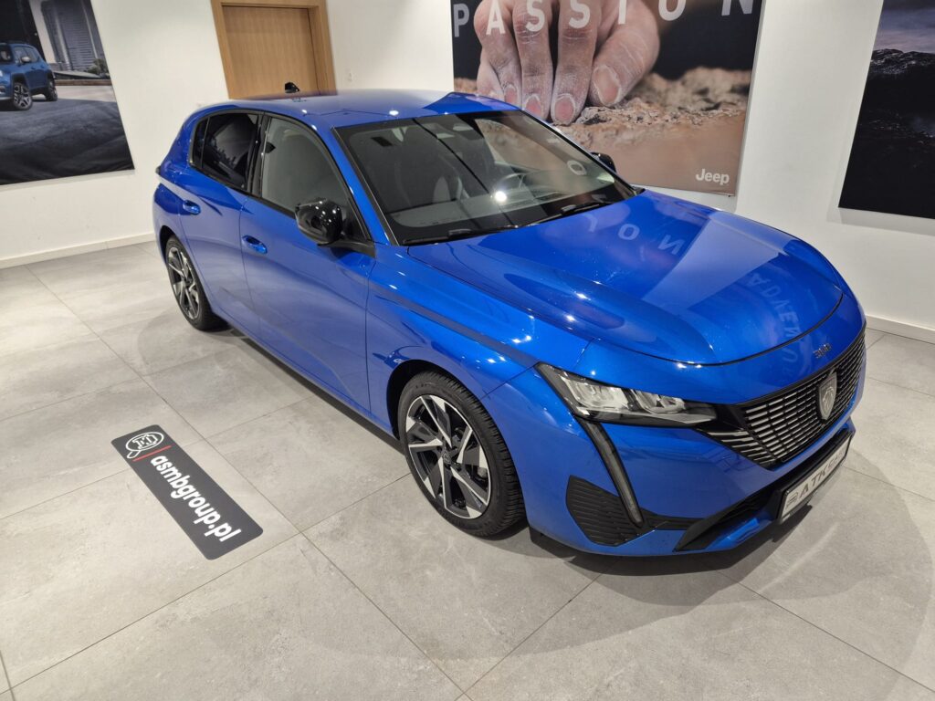 Peugeot 308 Allure 2023 Automat – gwarancja, niski przebieg