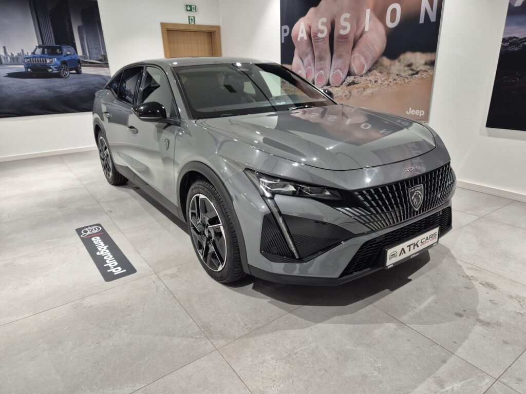 Peugeot 408 GT 2024 – hybryda Plug-In, LED, kamera